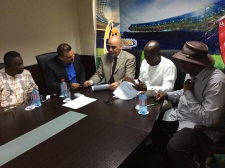 Al-Wahda sign partnership agreement with Ghana