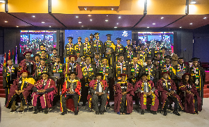Professor Dzidonu encouraged them to become what he described as 'Sovereign Lifelong Learners'