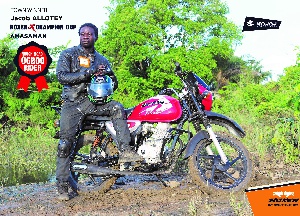 Jacob Allotey was named as the Ogboo rider in Amasaman
