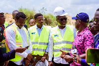 The committee’s visit provided members with first-hand look at the project’s status