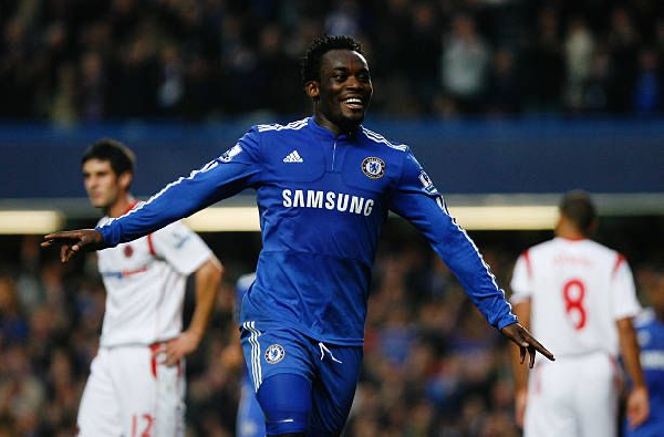 Michael Essien during his time at Chelsea