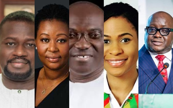 Some of the parliamentary candidates for the 9 outstanding constituencies