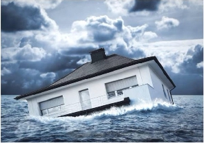 A drowning house