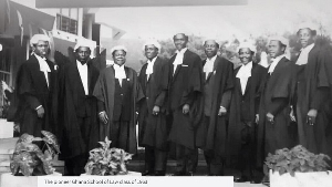 First set of lawyers to pass out from the Ghana School of Law in 1963 [Photo Credit: gslaw.edu.gh]