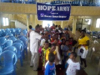 The program called 'HOPE Reads' is funded by members of the HOPE Campaign