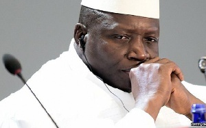 Former Gambian president Yahya Jammeh