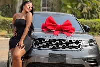 Fantana with her new car