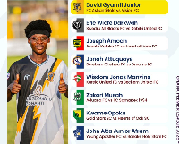 David Gyamfi Junior is among the top performers