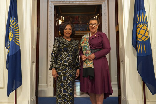 Patricia Scotland KC and Shirley Ayorkor Botchwey