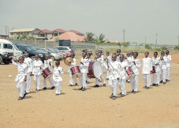 The event was held at the school