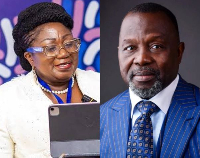 Patricia Appiagyei (L) has demanded Dr Ayine's (R) dismissal