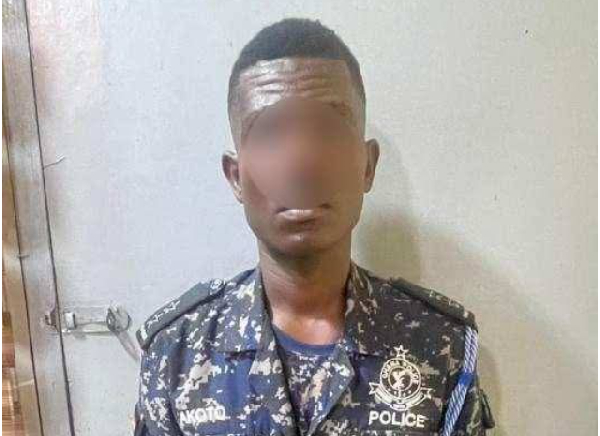 The suspect was arrested on Sunday, October 19, 2025, by a team of officers