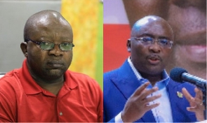 Dr Kwame Asah-Asante (left) and Dr Mahamudu Bawumia