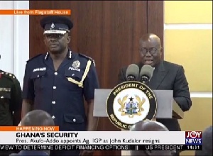 President Akufo-Addo names new IGP