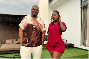 Don Jazzy with Hajia Bintu