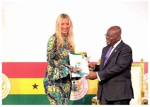 The award was presented at the Ghana National Honours Awards 2023