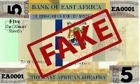 The EAC secretariat says the announced banknote is fake