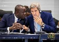 Jinapor, and John Kerry at the first ministerial meeting of forests & climate leaders’ partnership