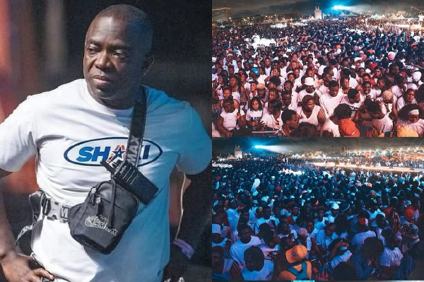 Massive crowd turned up for Shatta Wale's 'ShattaFest 2025'