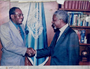 Samuel Tay Visits Kofi Annan