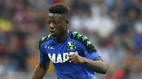 Claud Adjapong played 16 games for Sassuolo last season