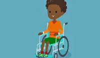 An image dipicting a diabled person