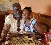 Late Ebony Reigns and her father