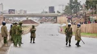 Key roads into Nairobi city centre have been blocked