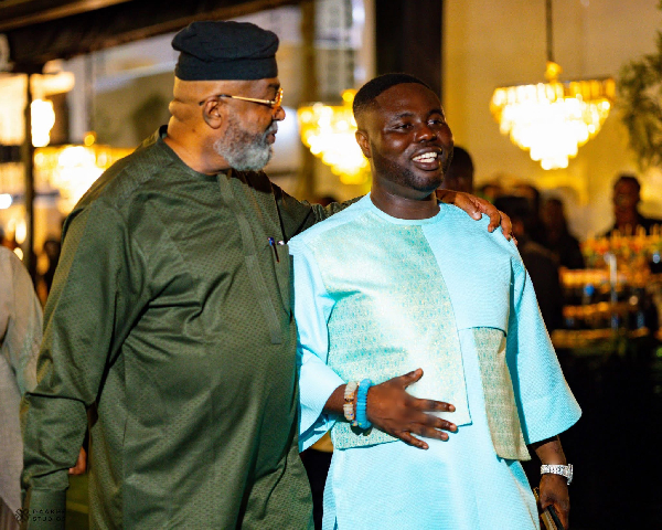 Dr Gabriel Tanko Kwamigah-Atokple with Alhaji Said Sinare at the party
