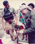 FLASHBACK: When JJ Rawlings met Yasser Arafat in Accra