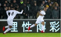 Jordan Ayew was very impressive in Swansea's victory over Liverpool