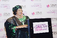 Former President of Malawi, Dr Joyce Hilda Banda