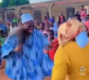 Fatawu dancing at the gathering