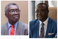 According to Joe Wise (R), Prof Frimpong-Boateng’s (L) remarks were not appropriate