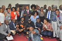 Some attendees at the Ghana Chamber of Commerce, USA, Inc. inaugural meeting