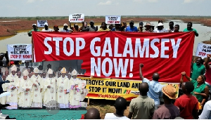 The Catholic church will lead prayer protest against galamsey Oct. 11