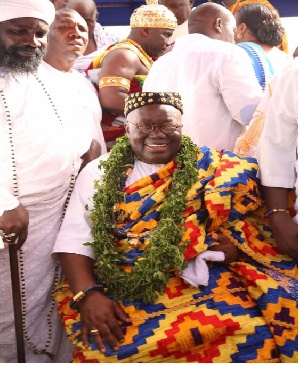 President Akufo-Addo was given the stool name 