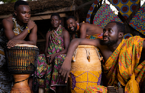 Members of the popular 'Kwan Pa' band