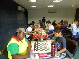 The 2017 Ghana Chess Presidents Cup tournament played at the Accra Sports Stadium
