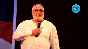 Former President John Jerry Rawlings