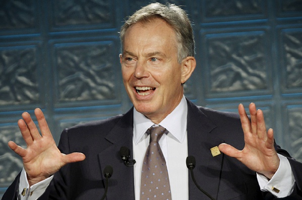 Former British Prime Minister Tony Blair