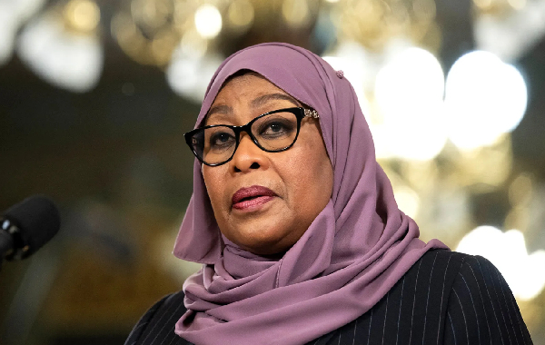 Samia Suluhu Hassan is the President of Tanzania