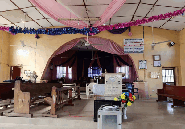 Gunmen have attacked a church in Nigeria, killing at least two people