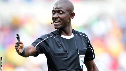 Ghanaian referee Joseph Lamptey has been banned for life by Fifa