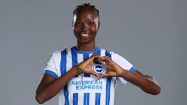 Masaka joined Brighton from Swedish side Hacken in July 2024