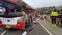 An accident scene involving a long bus | File photo