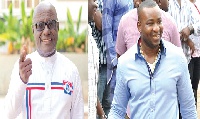 Asare-Bediako (l) and Bernard Antwi Boasiako (r) are vying for the NPP Ashanti Region Chairmanship