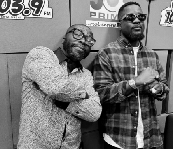 Andy Dosty and rapper Sarkodie