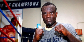 former IBF welterweight champion, Joshua Clottey