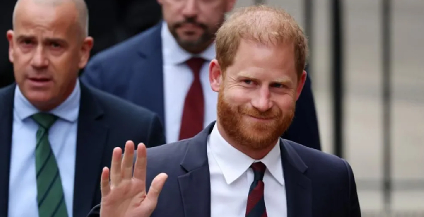 A file photo of Prince Harry